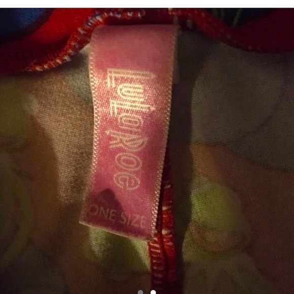 One sz Lularoe Kermit Leggings - Picture 2 of 2